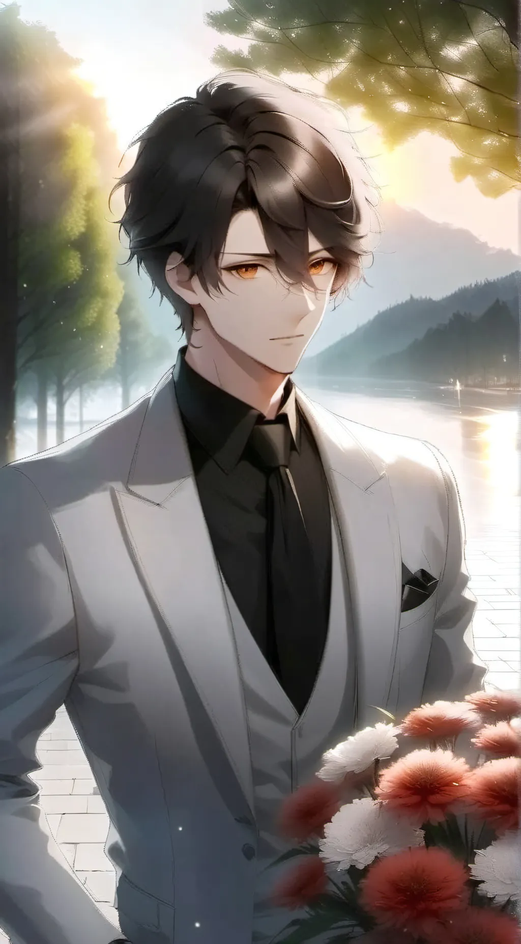 ai character: Aaron background