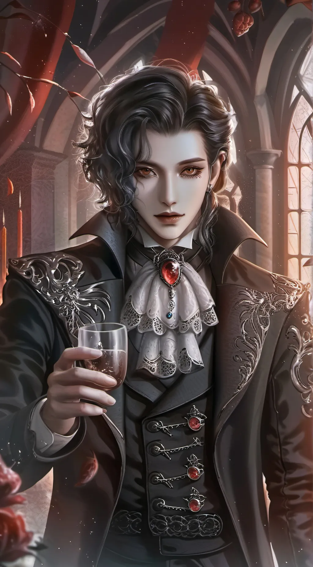 ai character: Adrian background