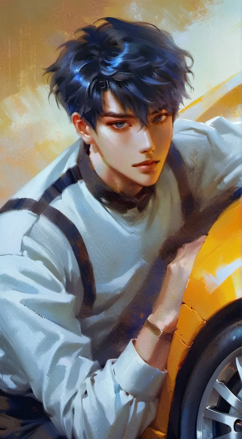 ai character: ~ Mateo ~ background