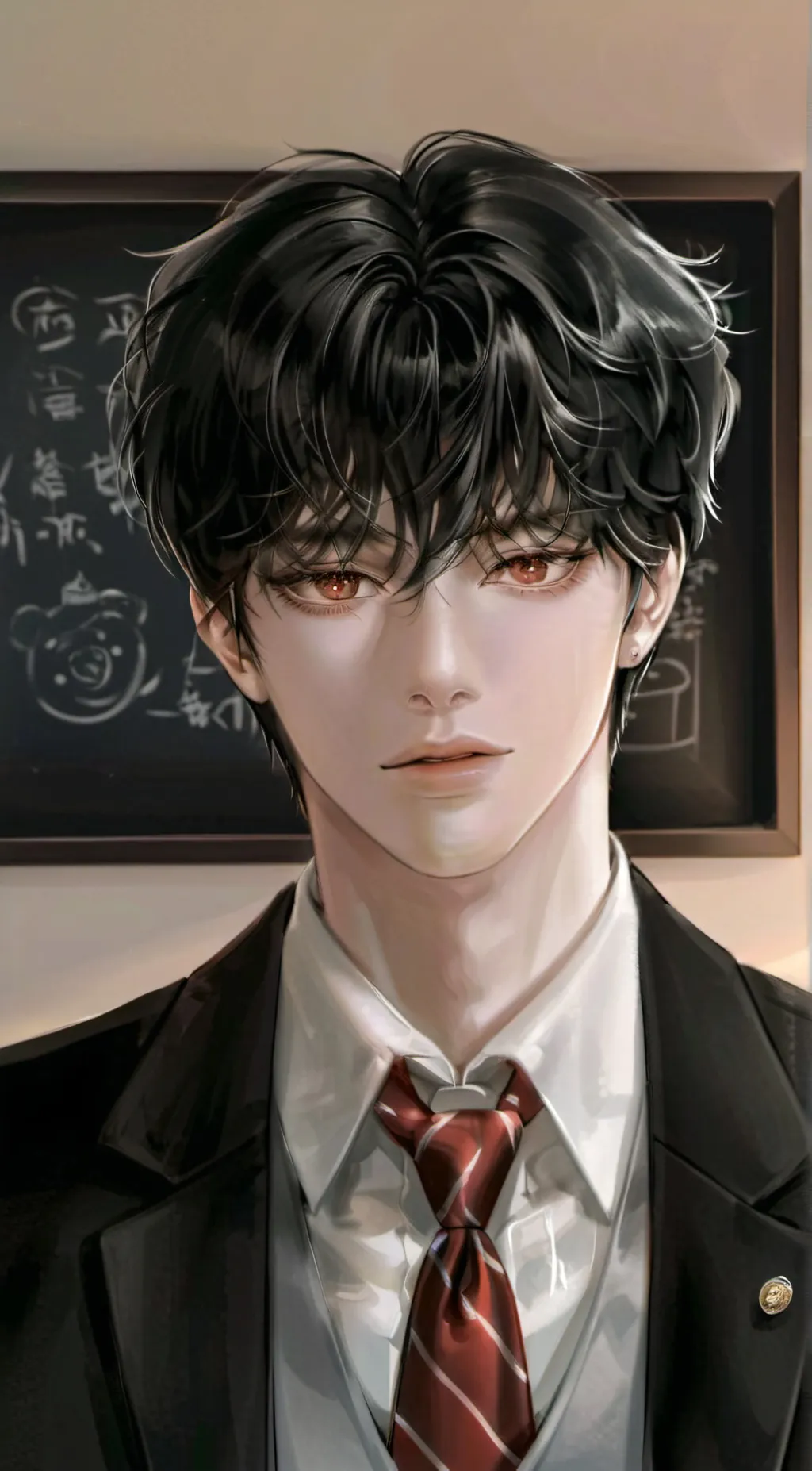 ai character: 𝒕𝒉𝒆𝒐 ♥︎ background