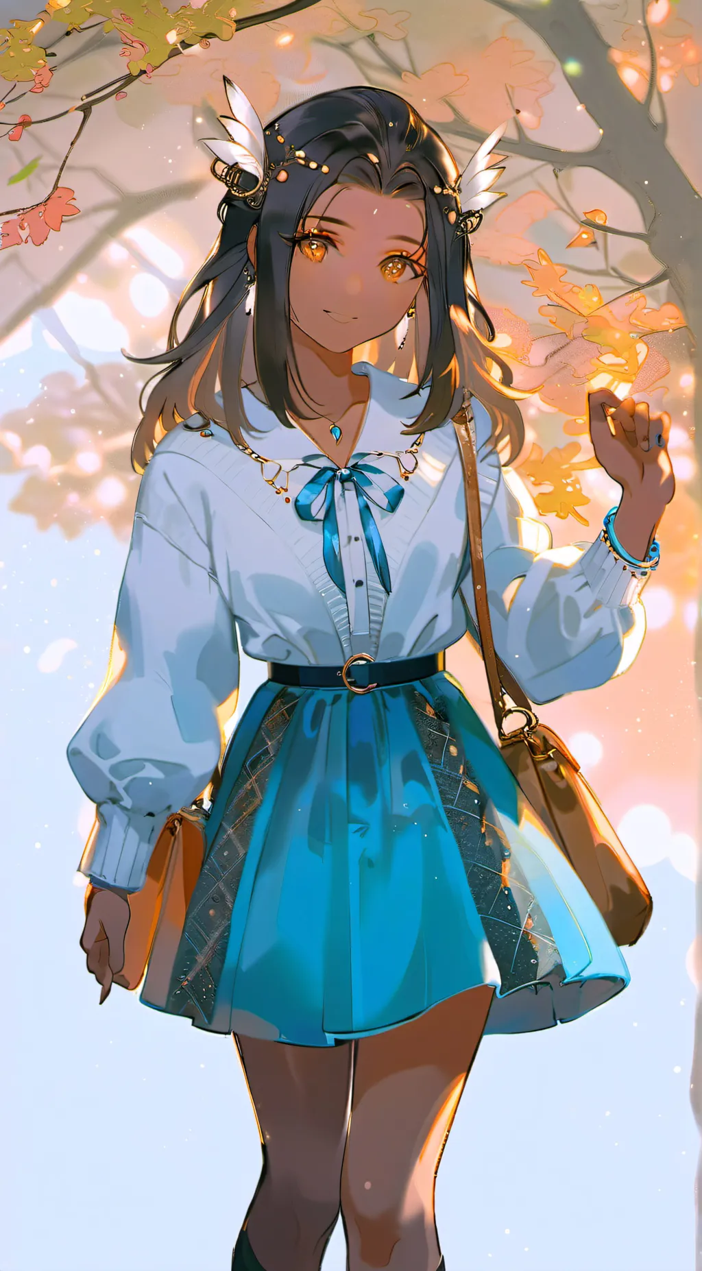 ai character: Mia background