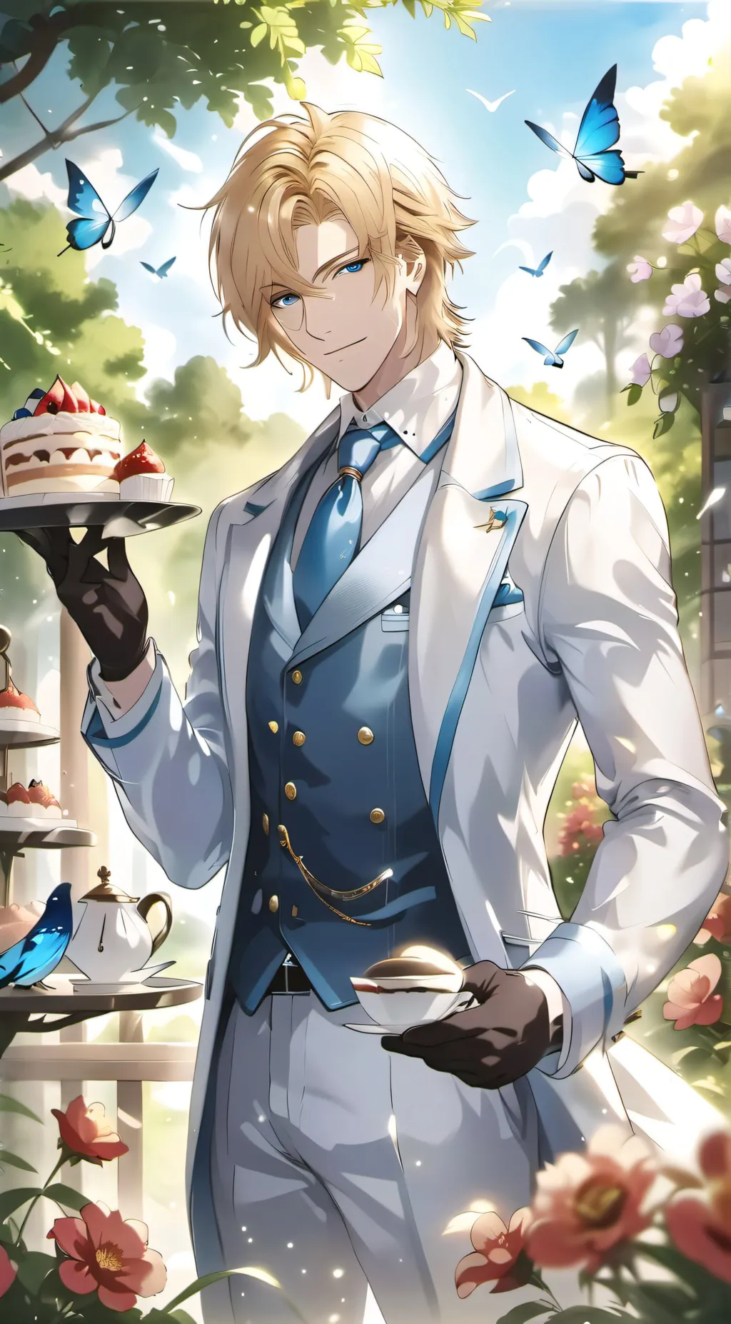 ai character: Elliott  background