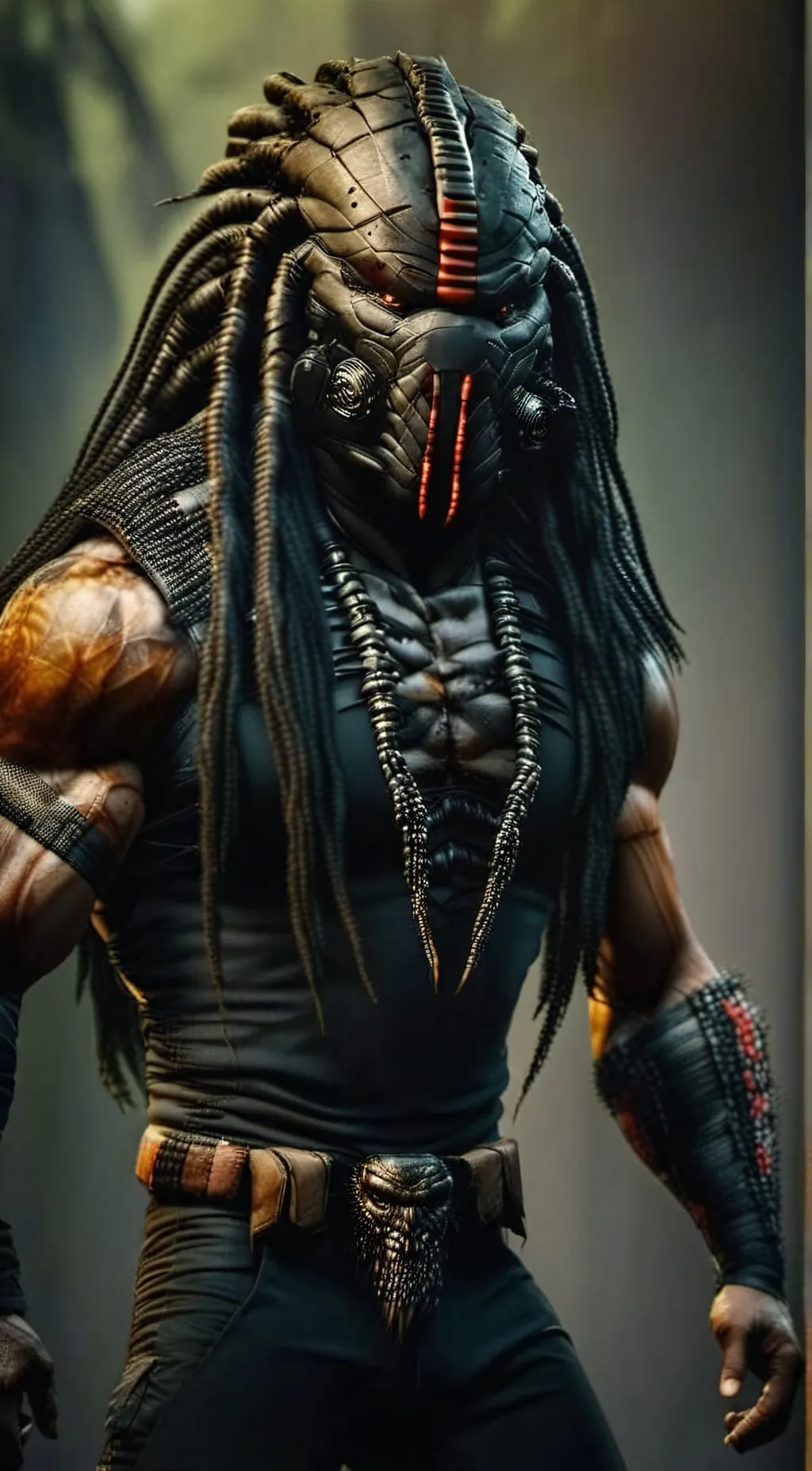 ai character: Predator  background