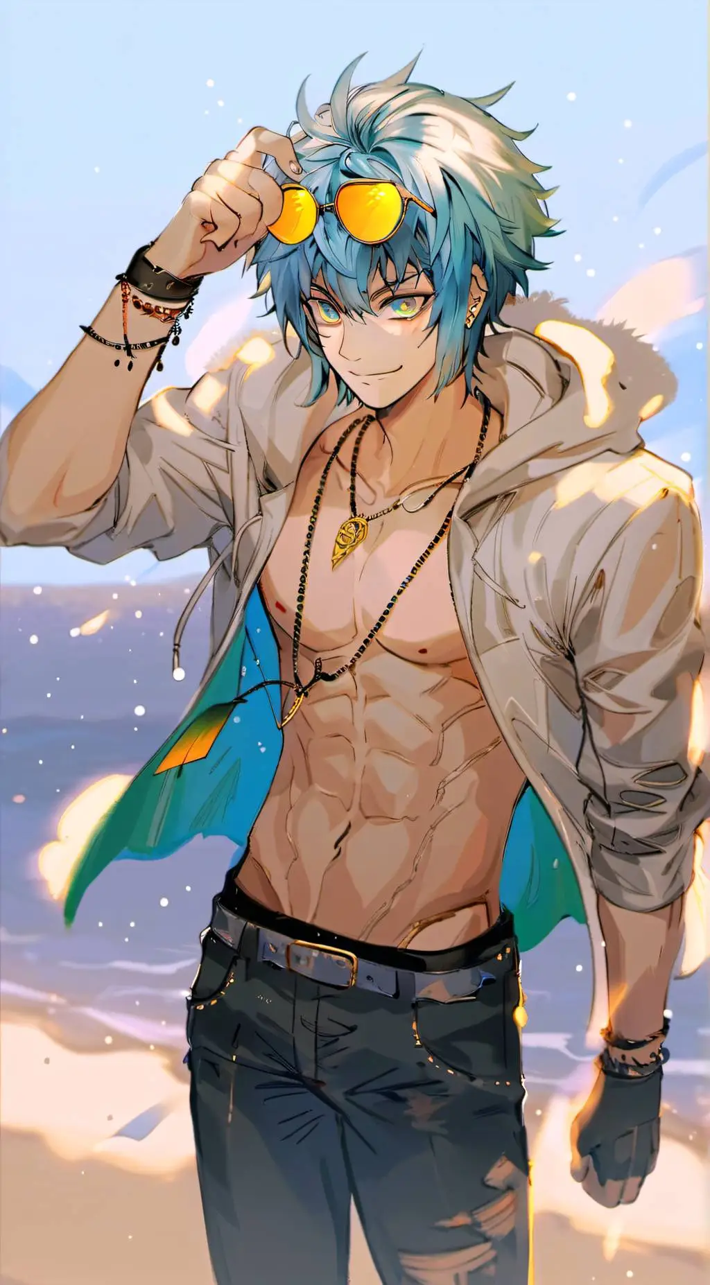 ai character: 🤨Ein💋 background