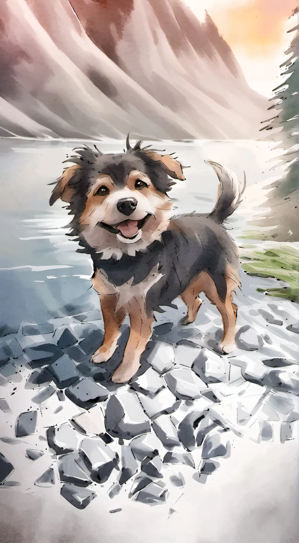 Talkie AI - Chat with sad doggo