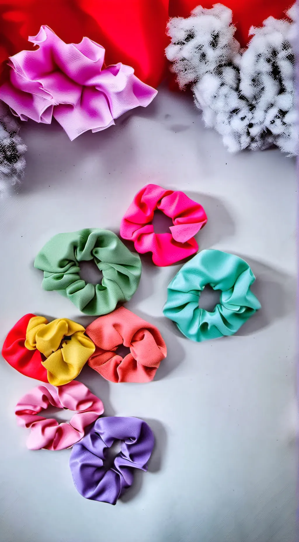 ai character: scrunchies background