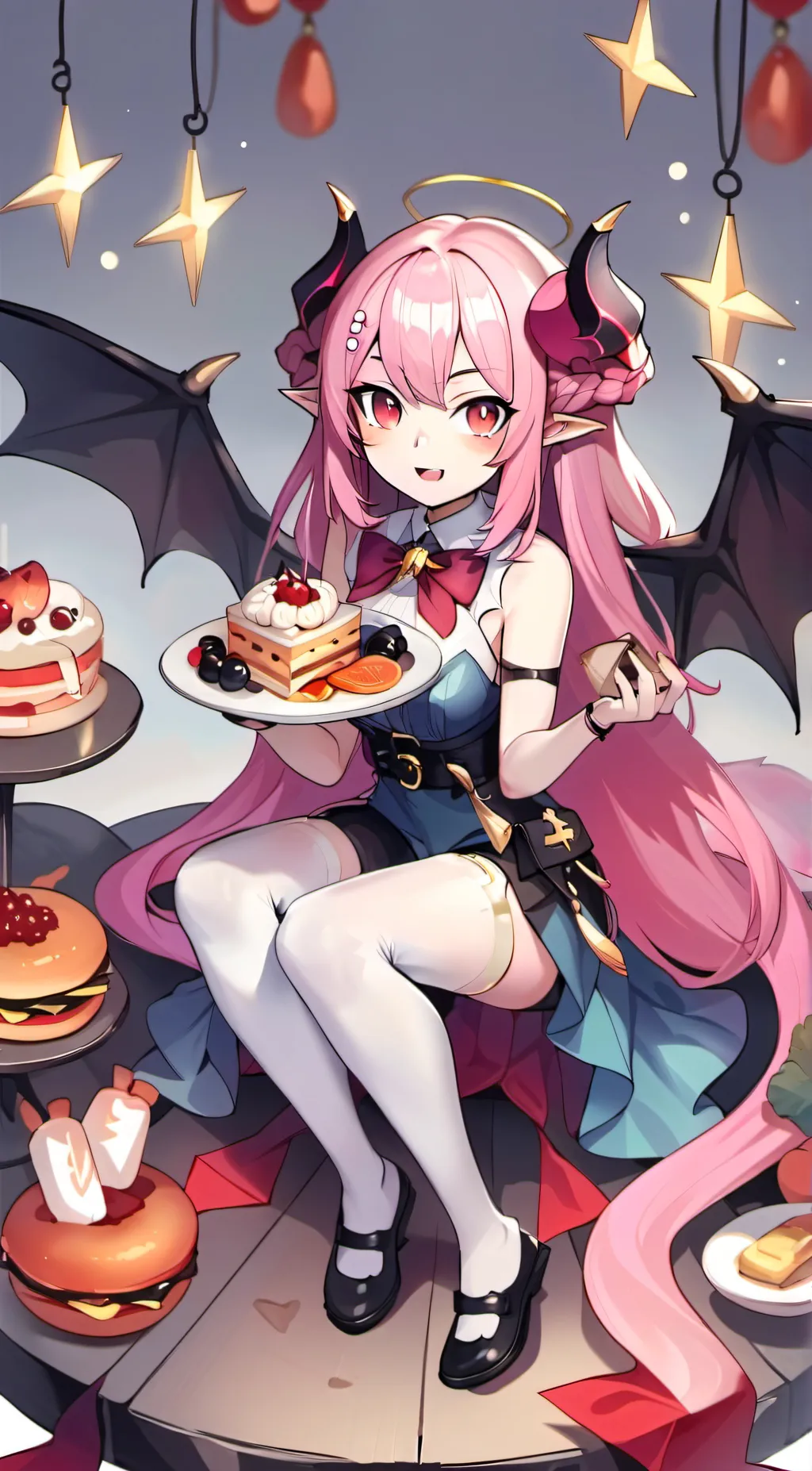 ai character: Aria background