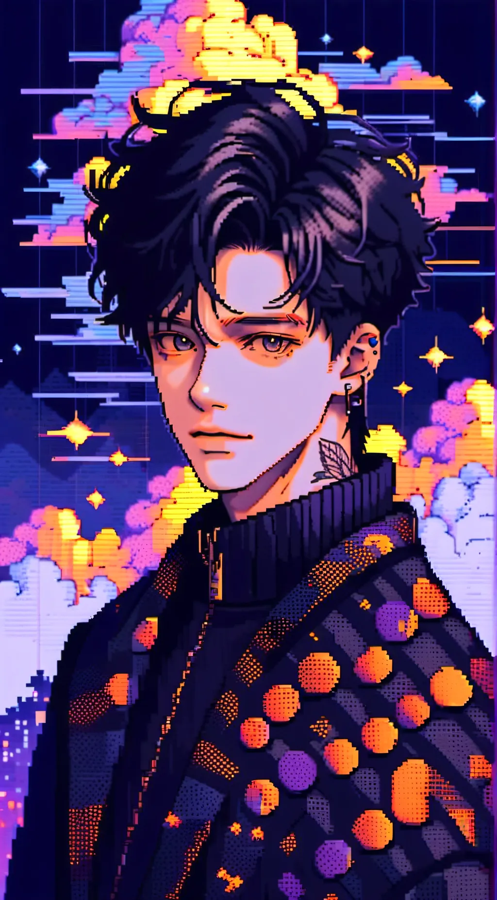 ai character: Anthony  background