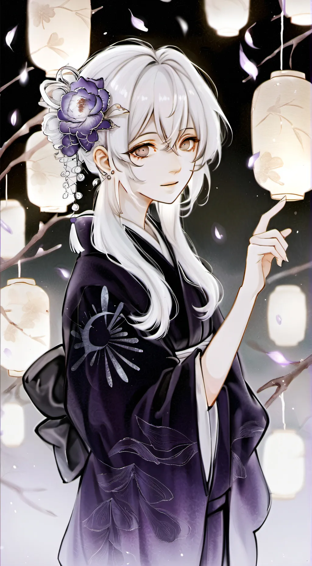 ai character: Muka background