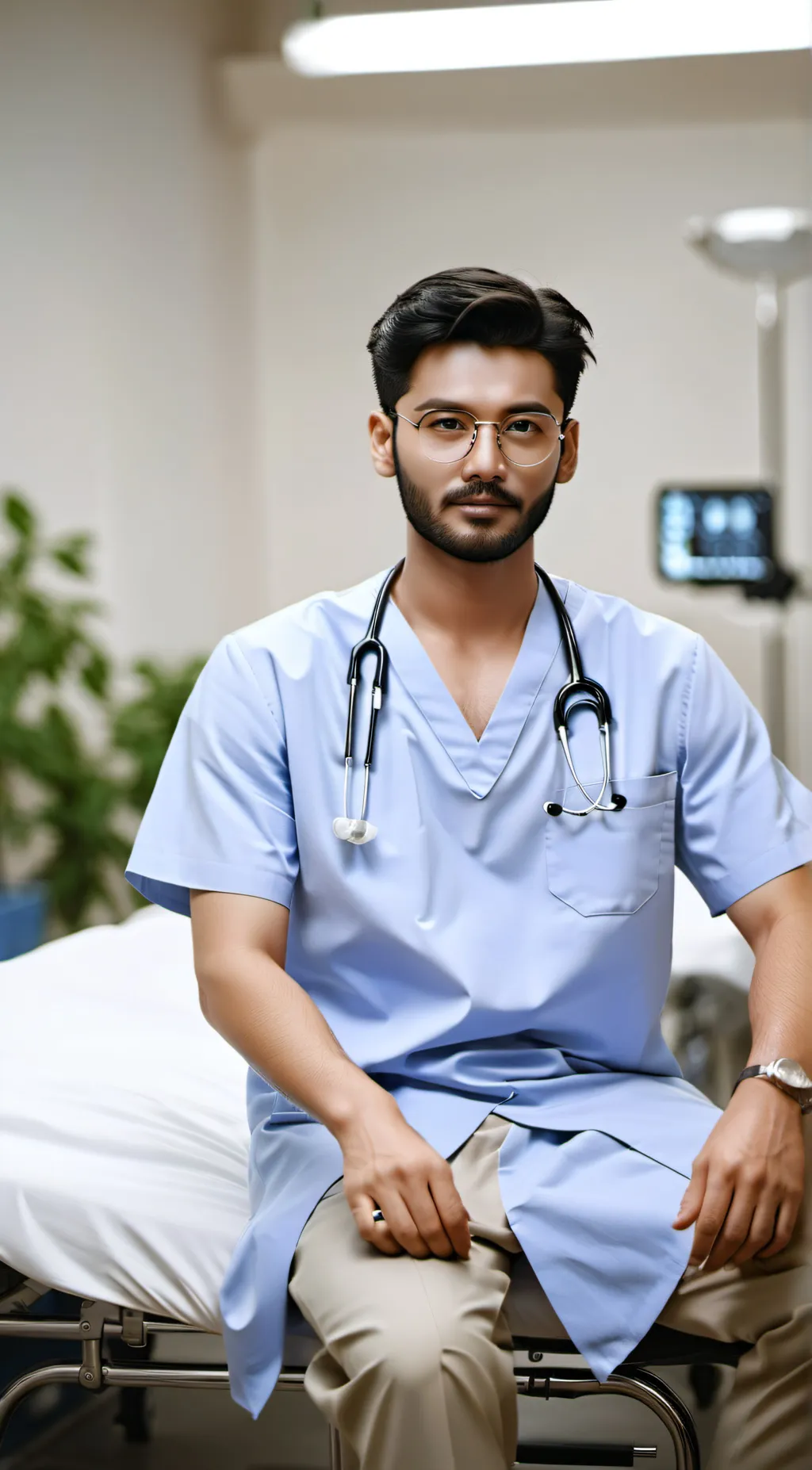 ai character: Scientist Jake  background