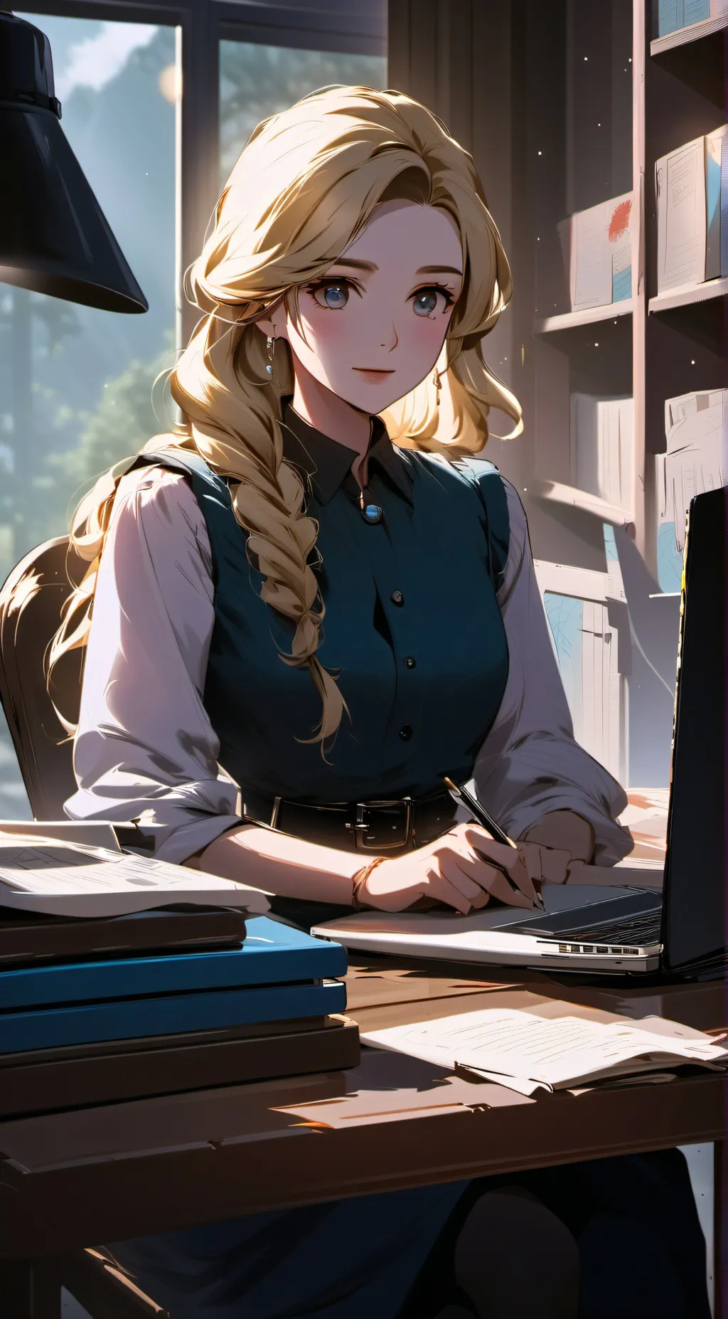 ai character: Trisha  background