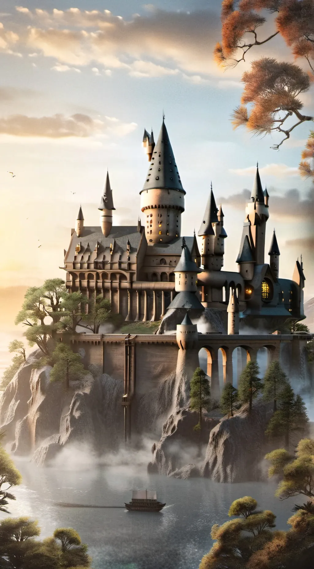 ai character: hogwarts again!! background
