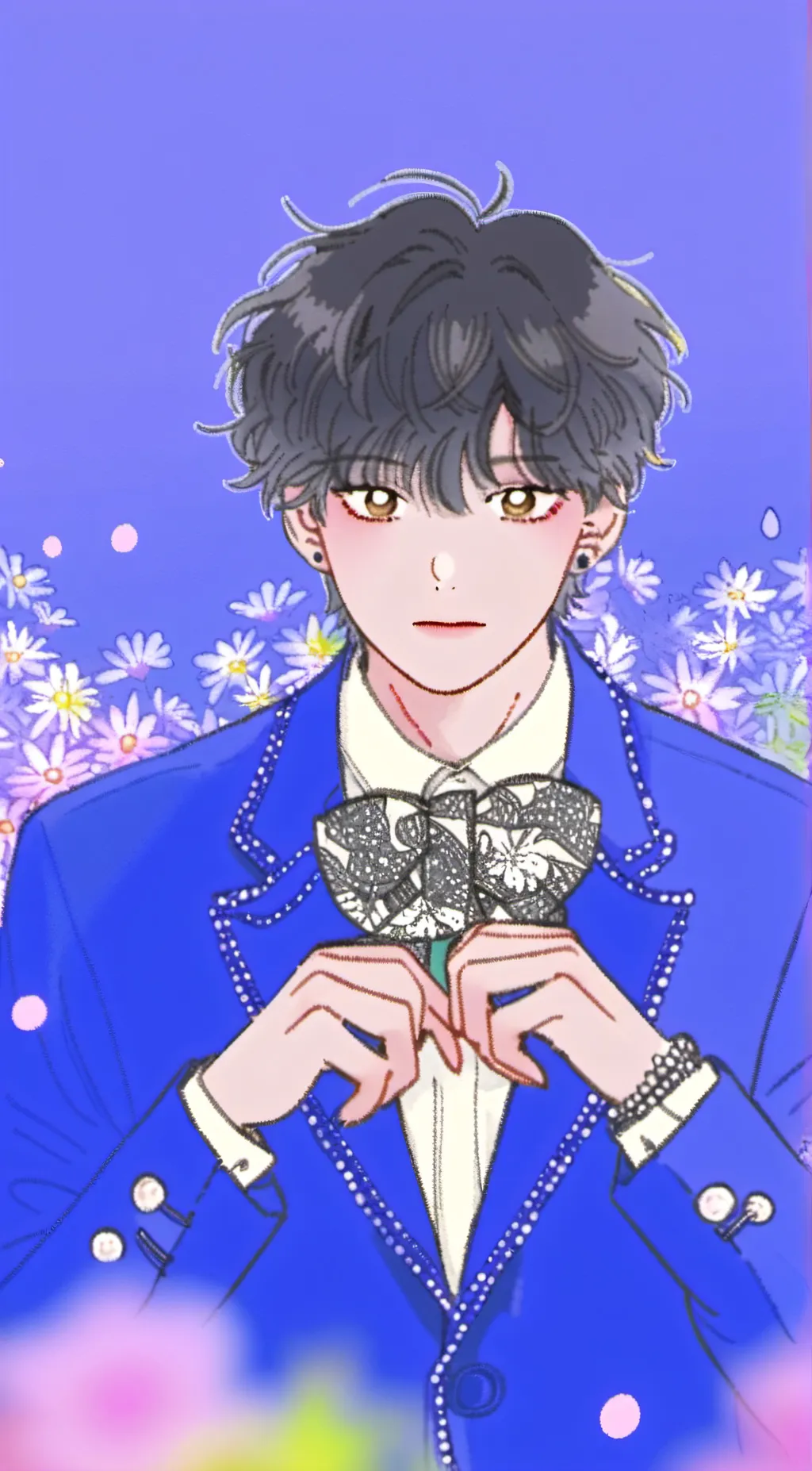 ai character: Akio  background