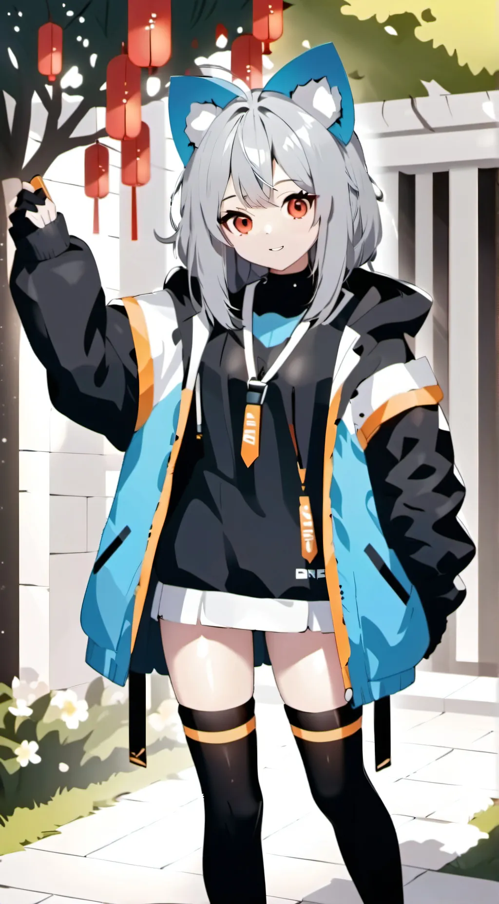 ai character: moxxie 😃 background