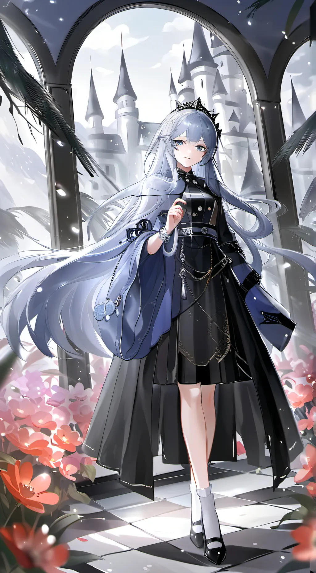 ai character: Princess Mia background