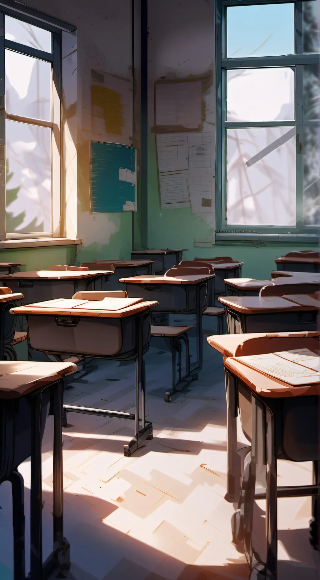 ai character: god animal school background