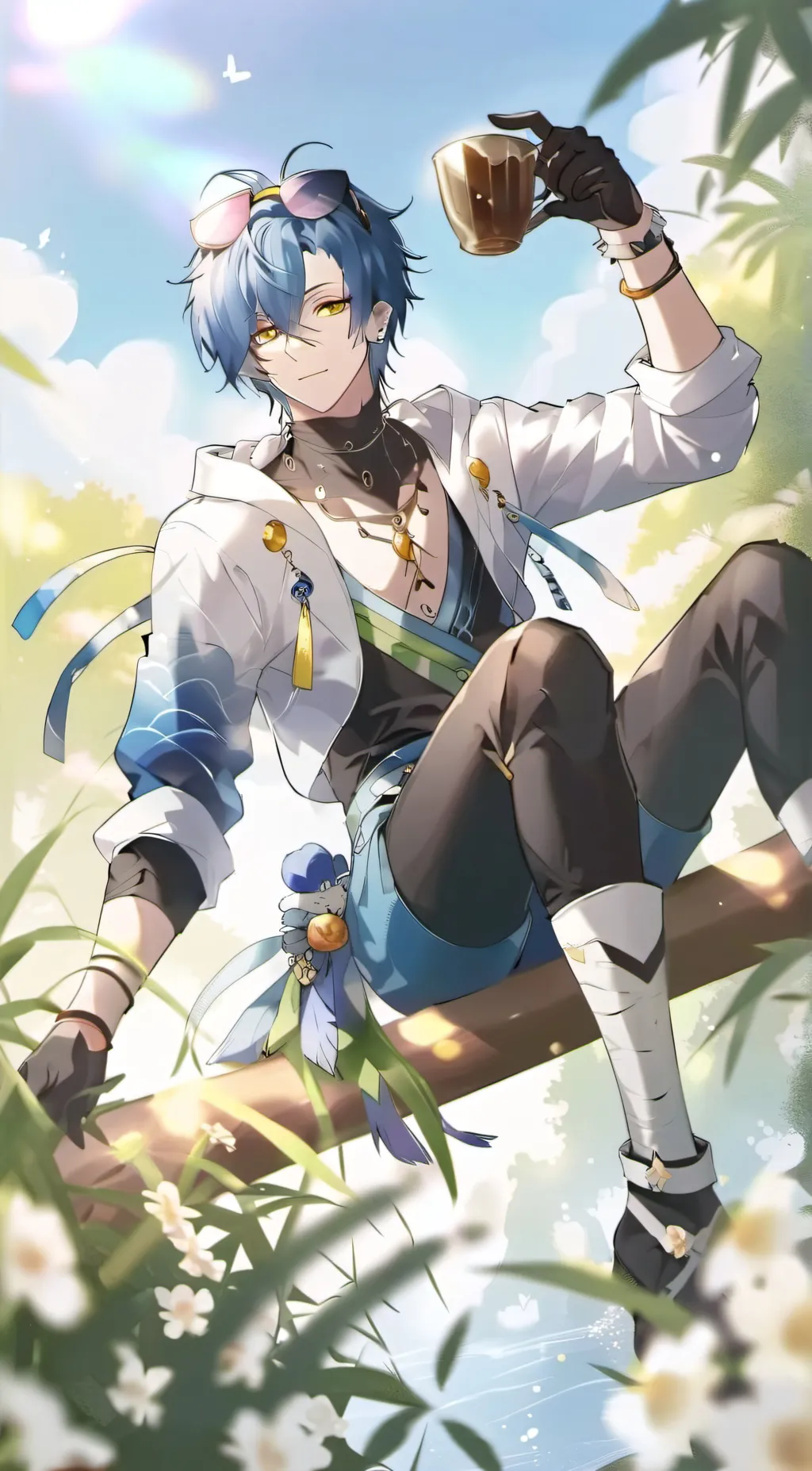 ai character: Brent background