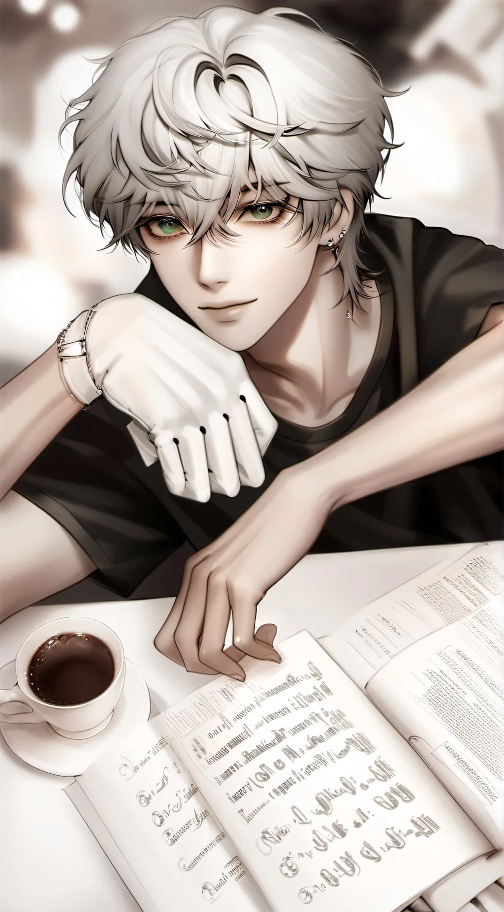 ai character: Christoff & cutie background