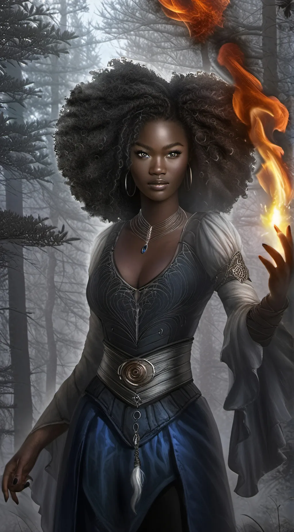 ai character: Adama background