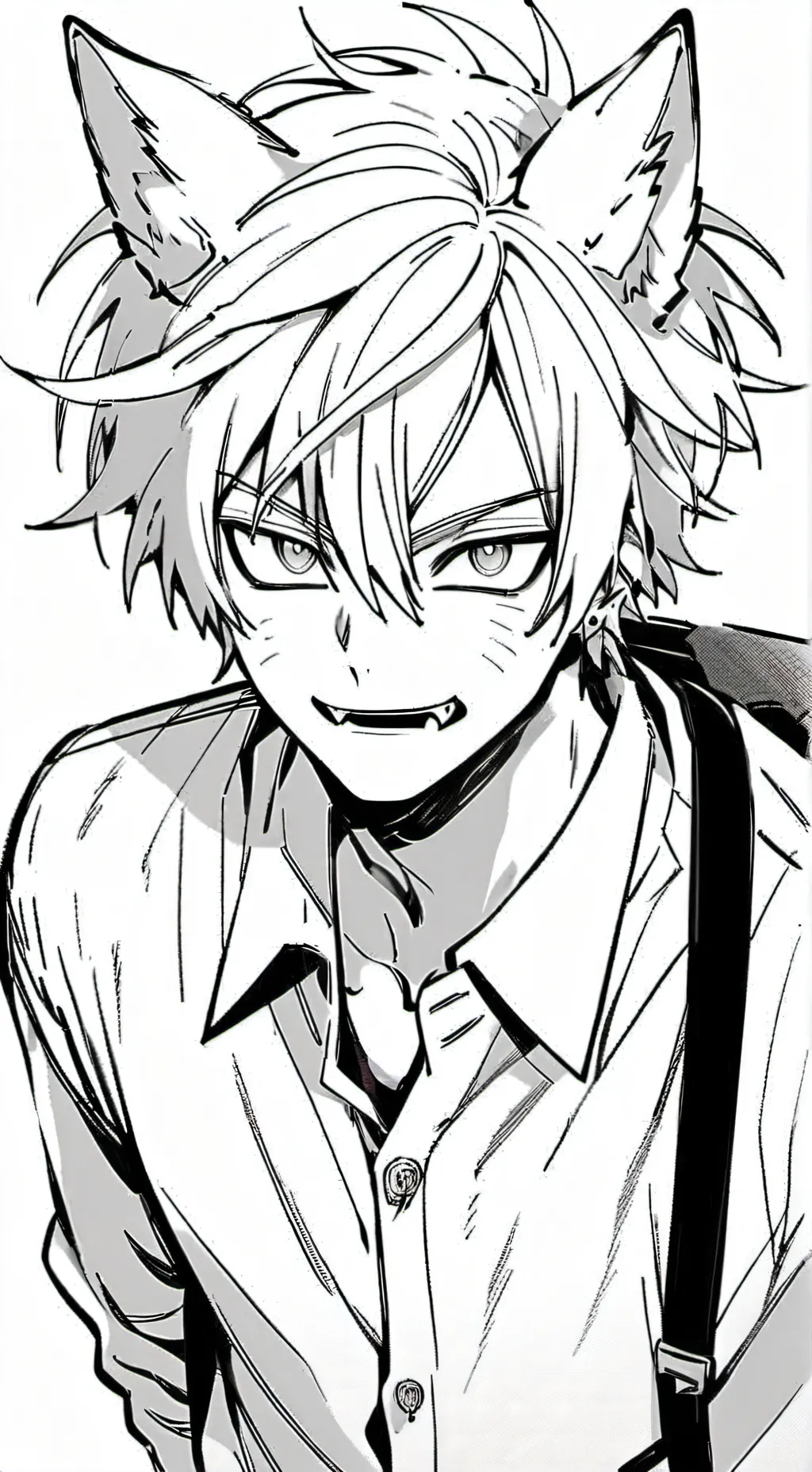 ai character: Random student 3# background