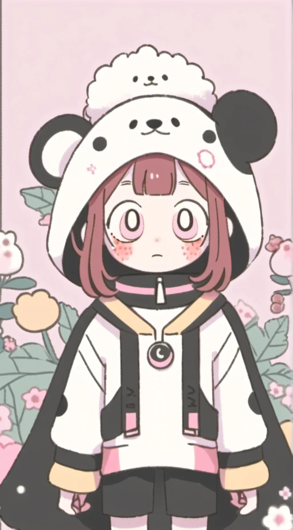 ai character: The digital 🎪 background