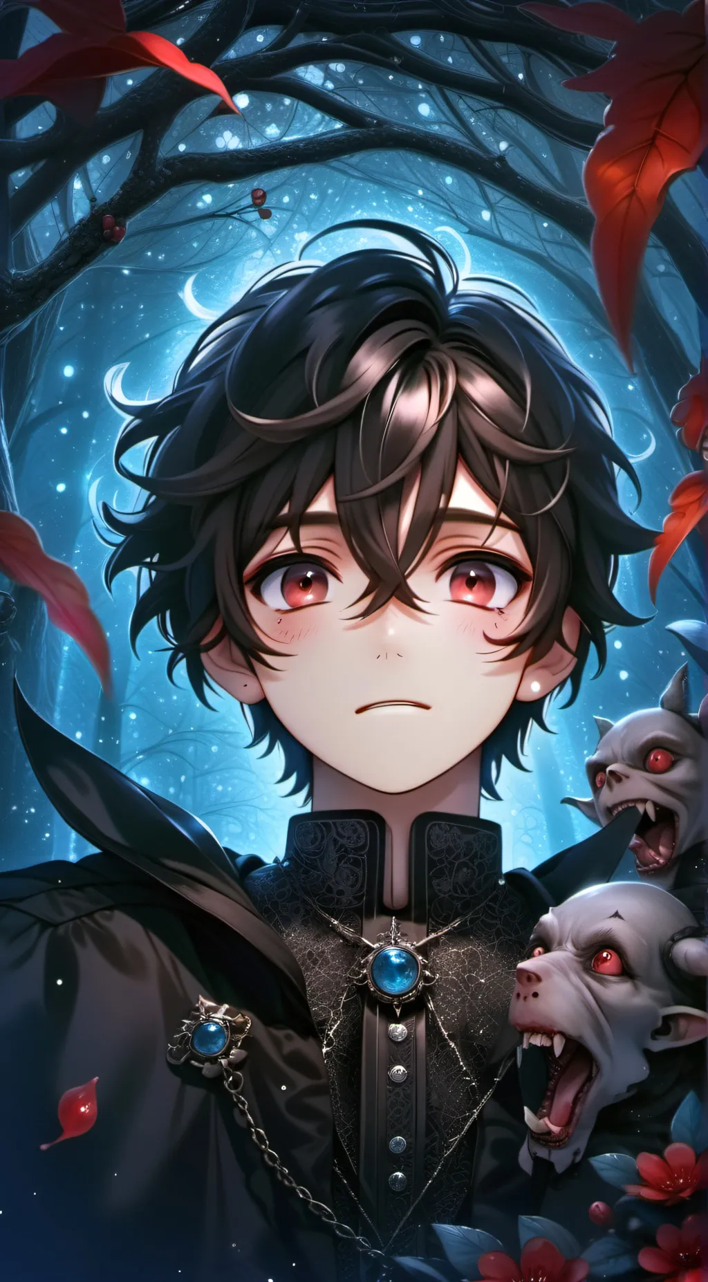 ai character: Damian background