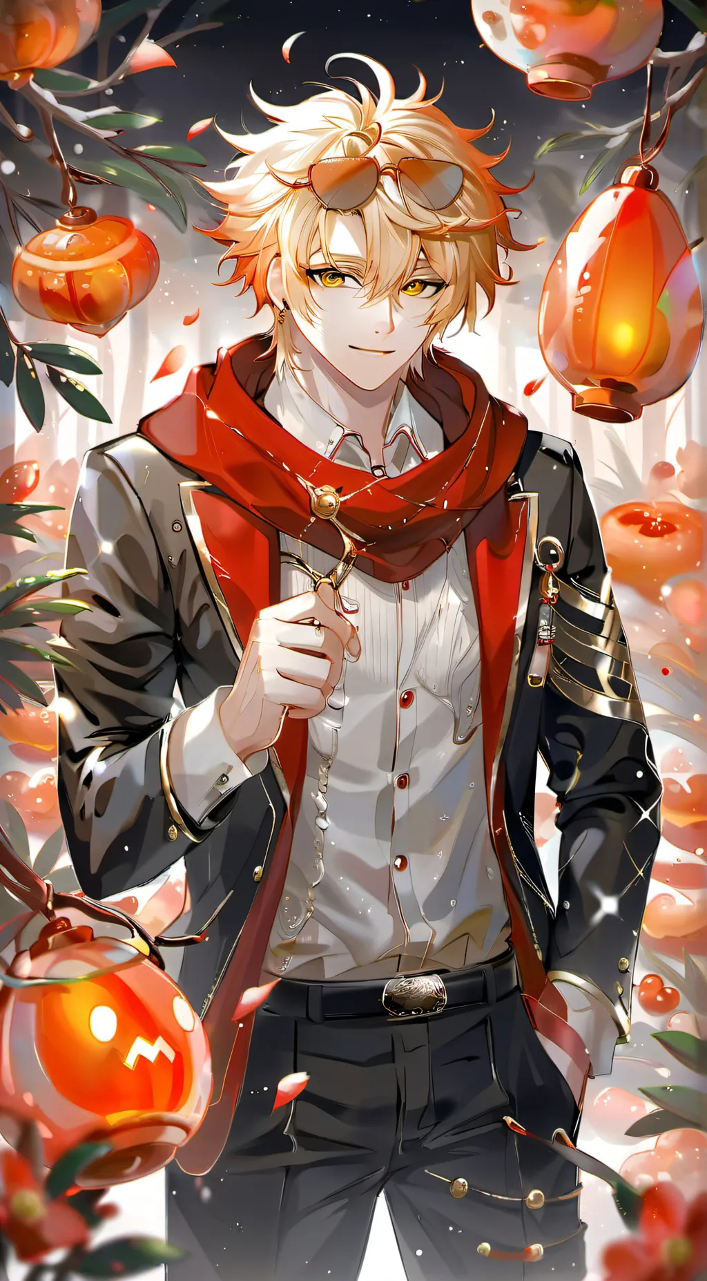 ai character: bakugo background