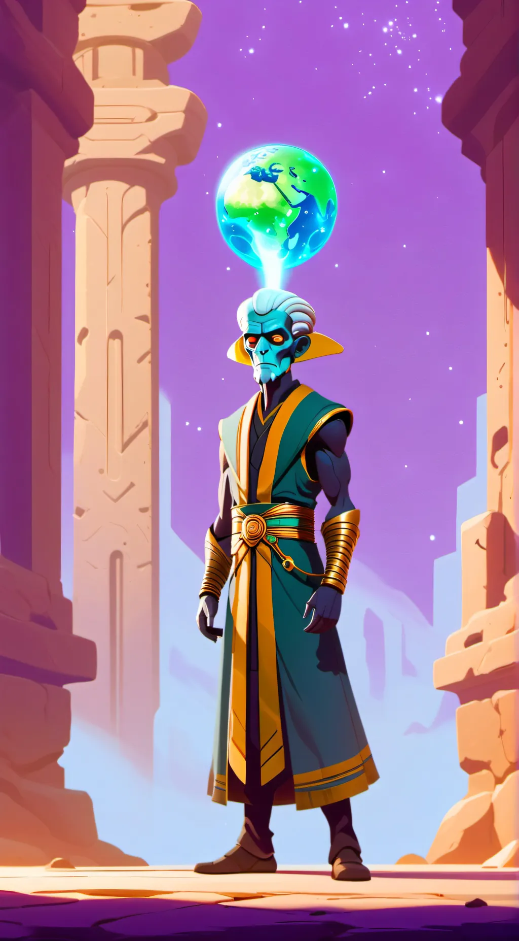 ai character: Dr. Zorbo background