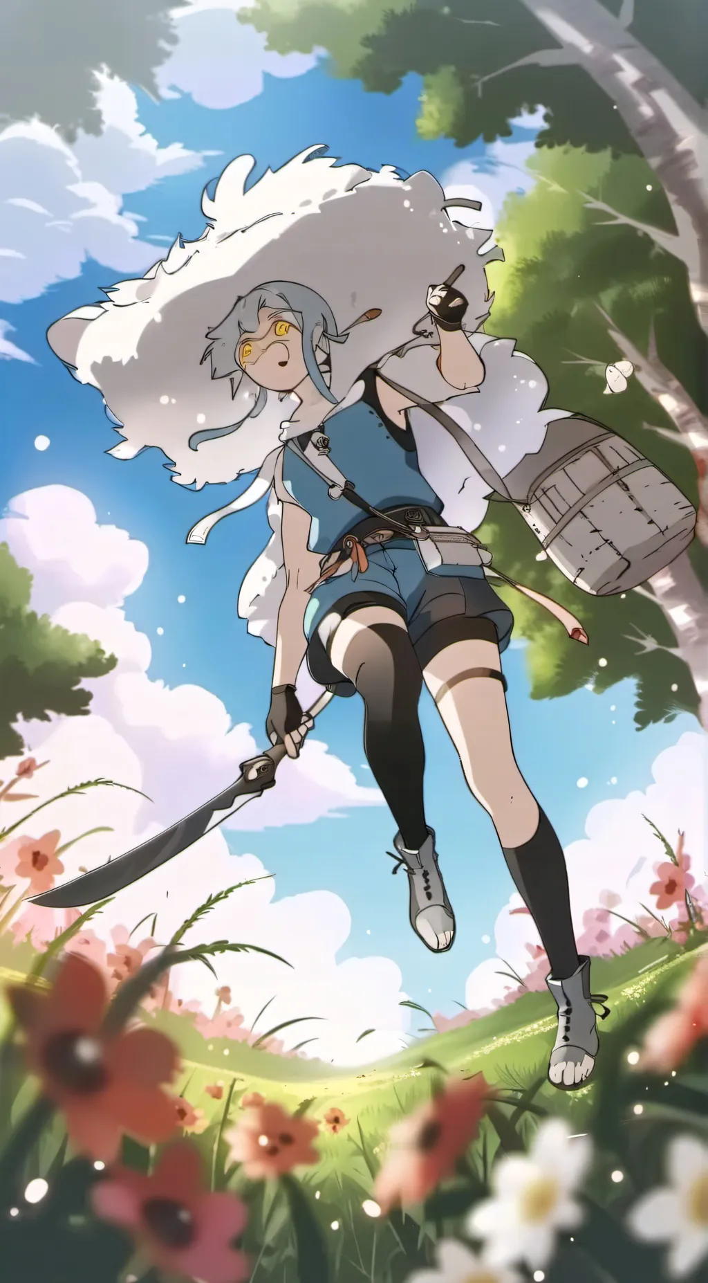 ai character: Luck background