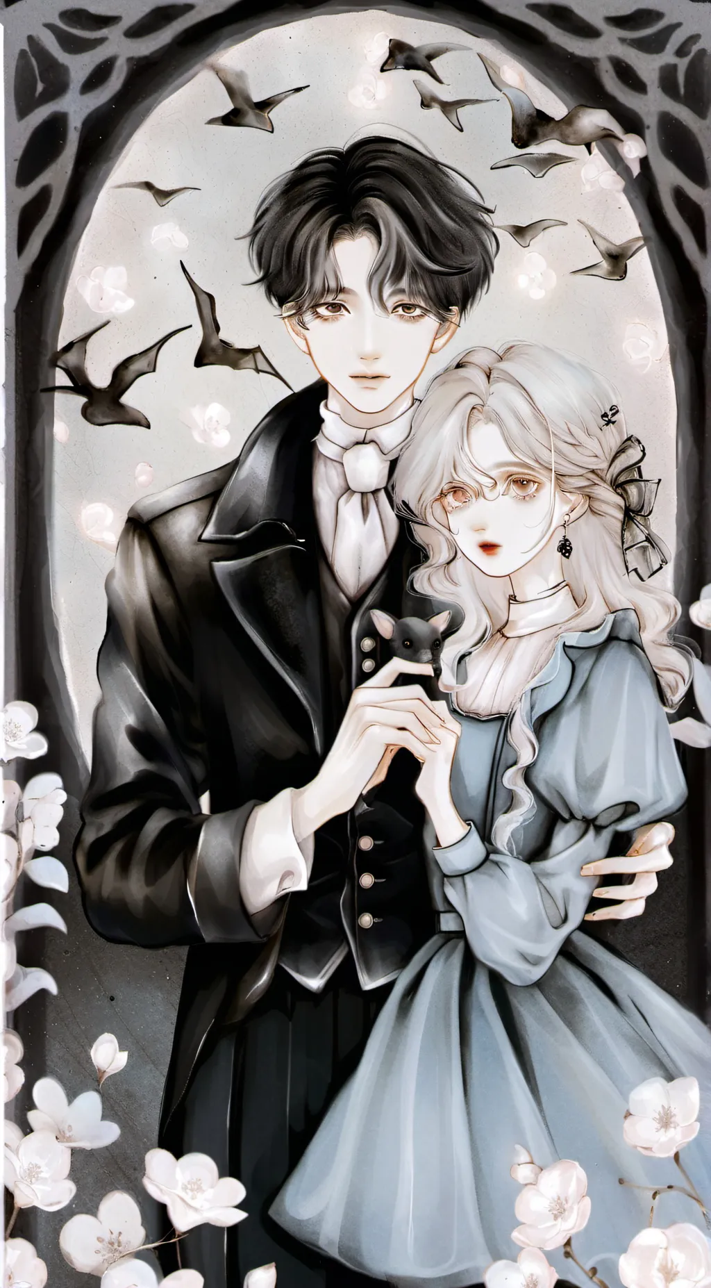 ai character: nick and ava background