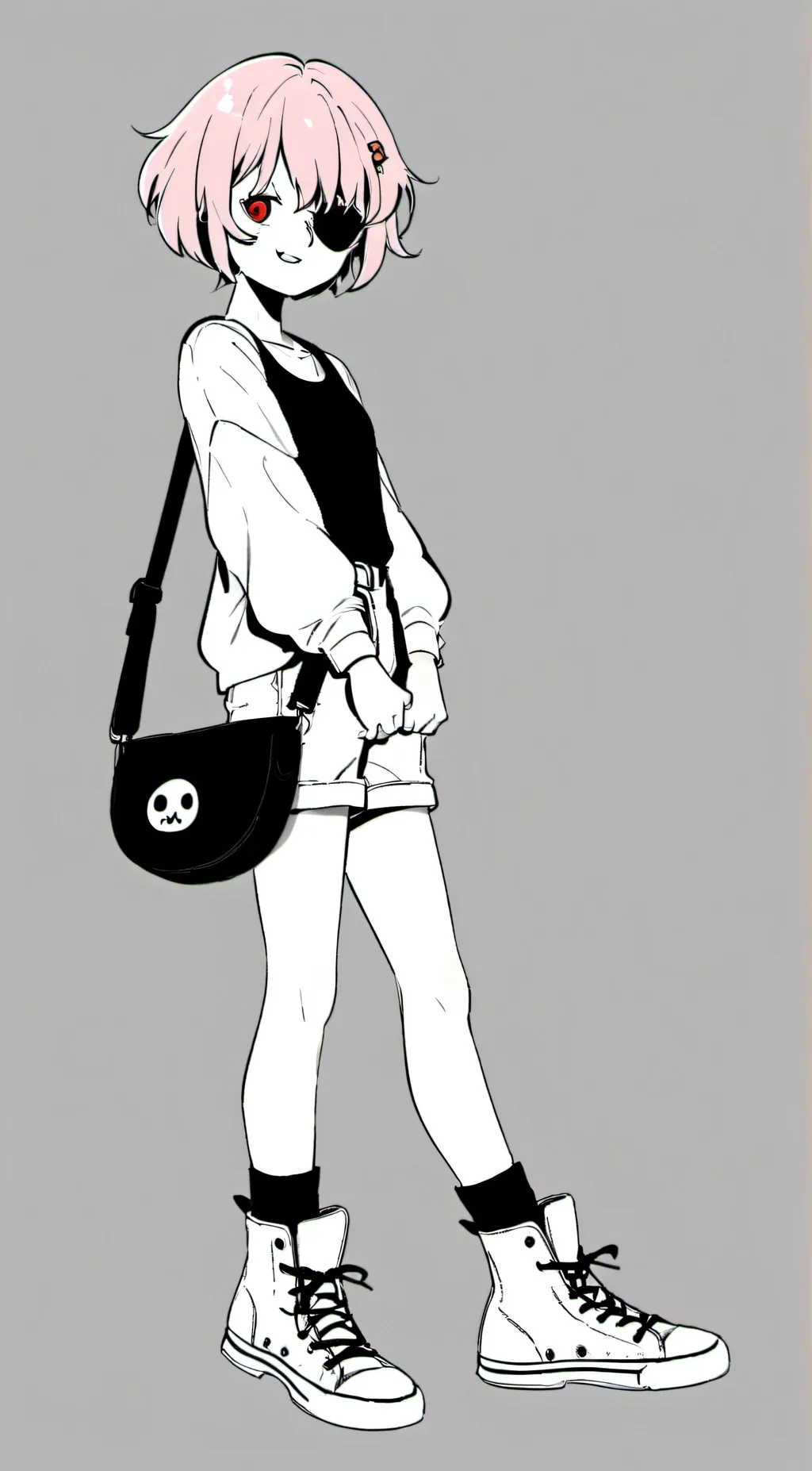 ai character: sally face dorms background