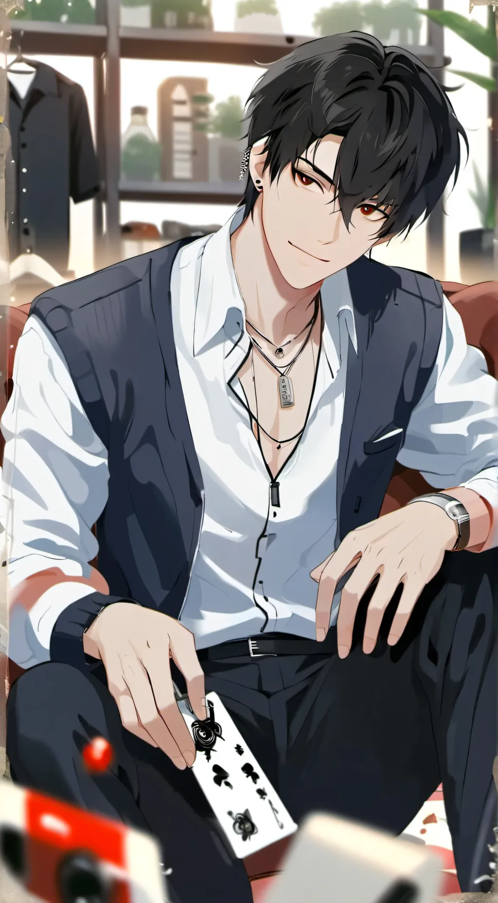 ai character: lucus background