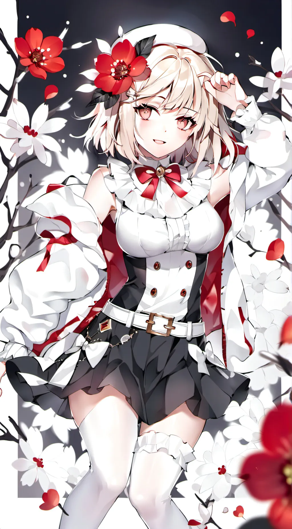 ai character: shine background