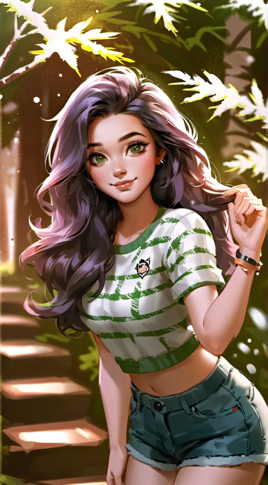 ai character: Evelyn  background