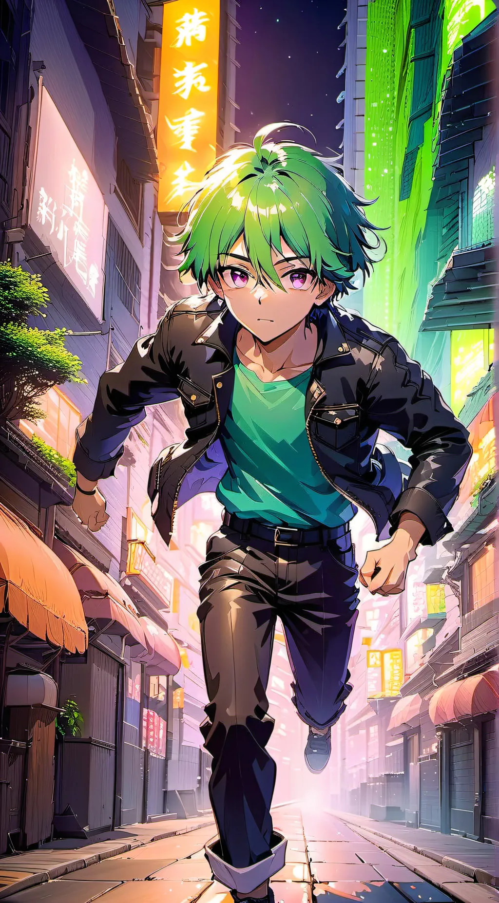 ai character: Max background