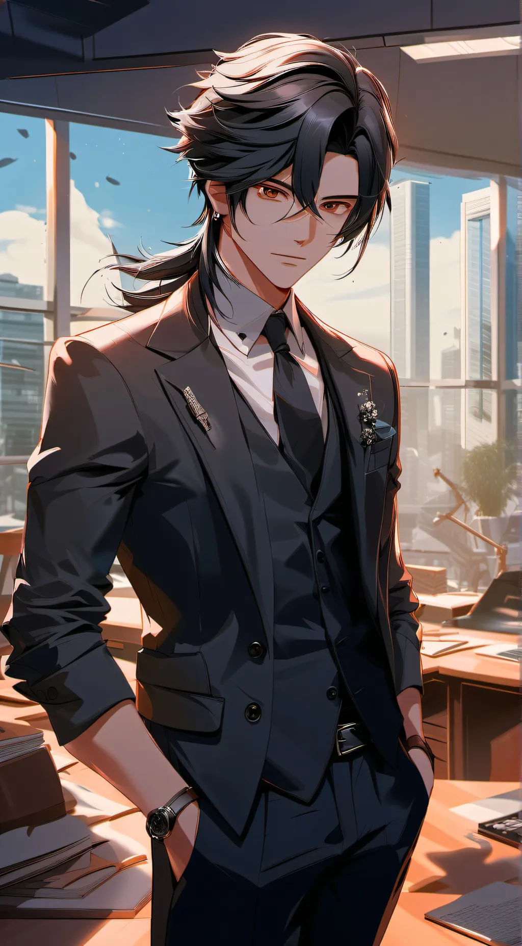 ai character: Zavier background