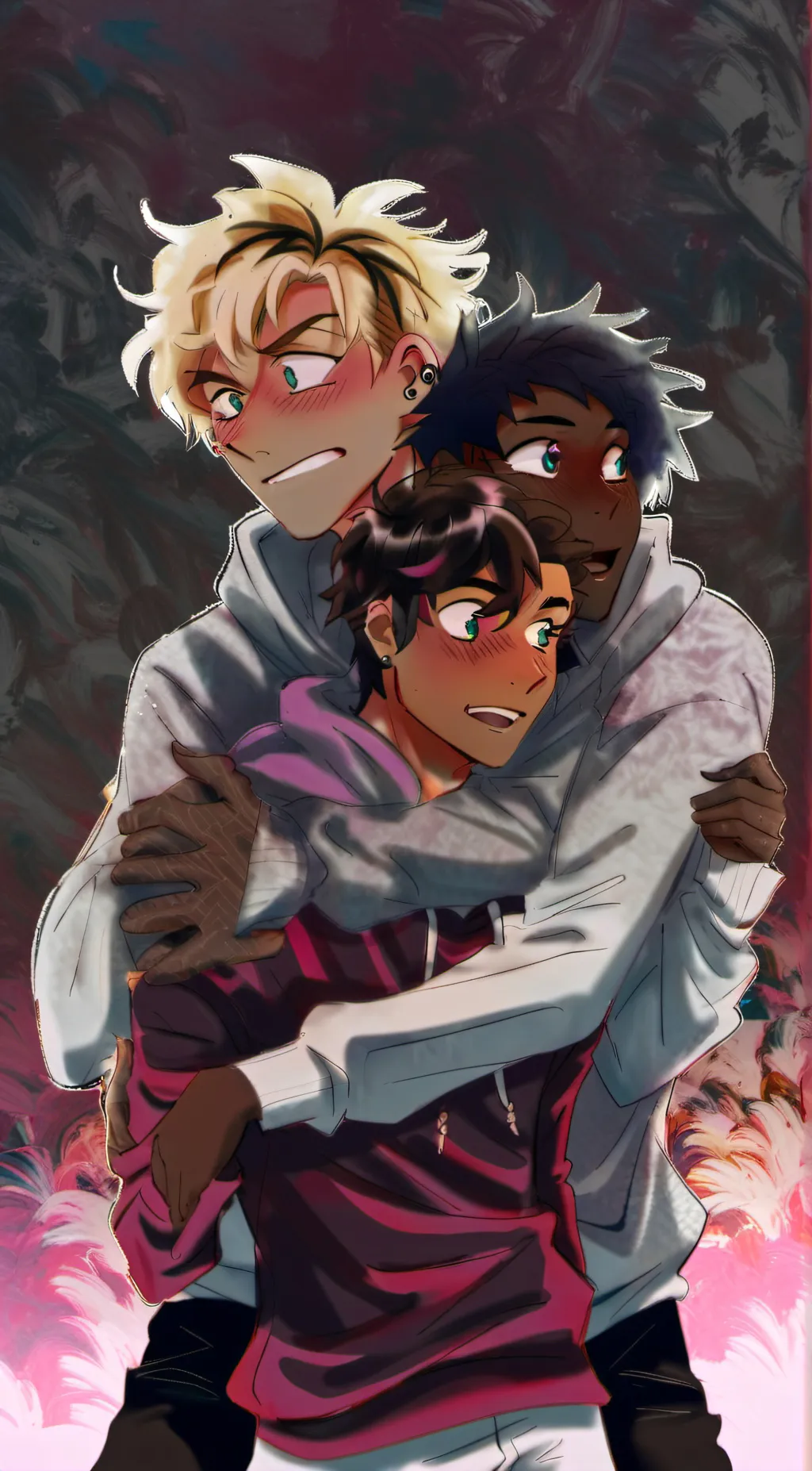 ai character: sick background