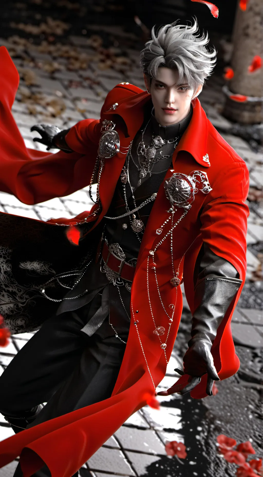 ai character: ASHER LERA background