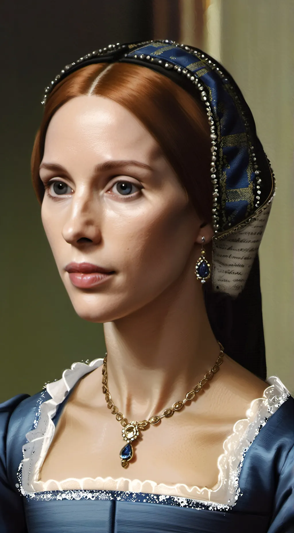 ai character: Katherine howard  background