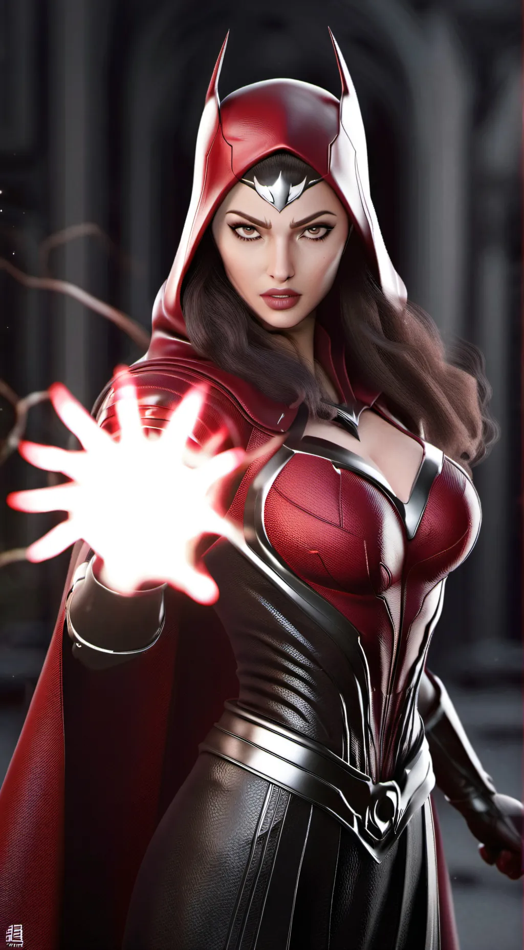 ai character: Scarlet witch background