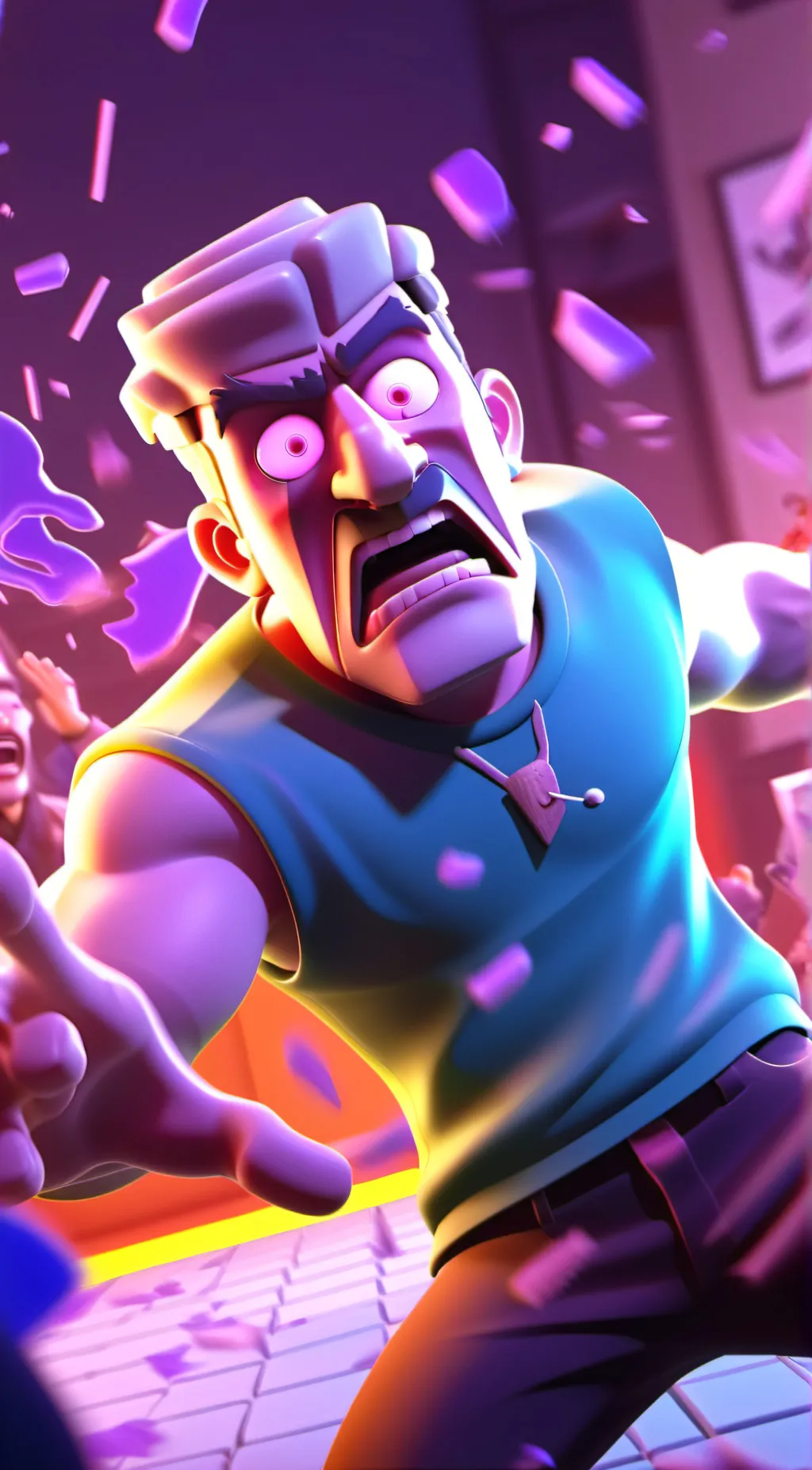 ai character: crazy dave background