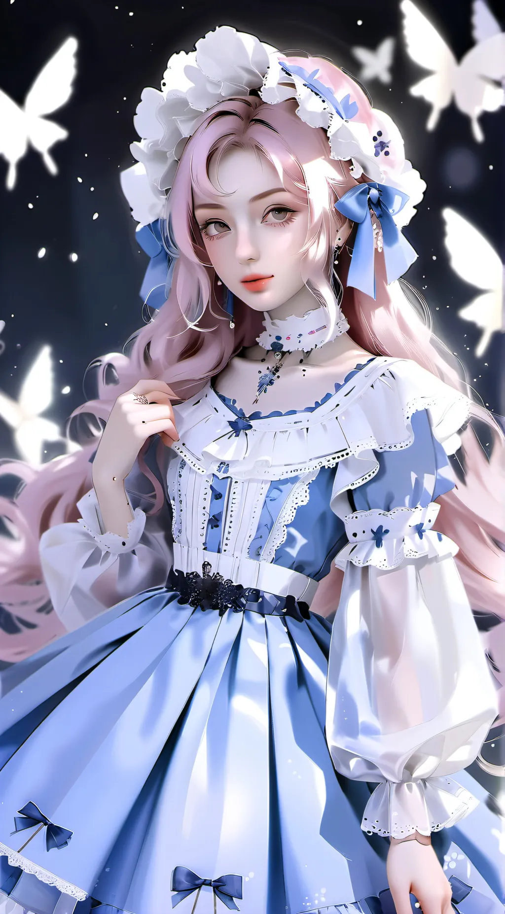 ai character: Nala  background