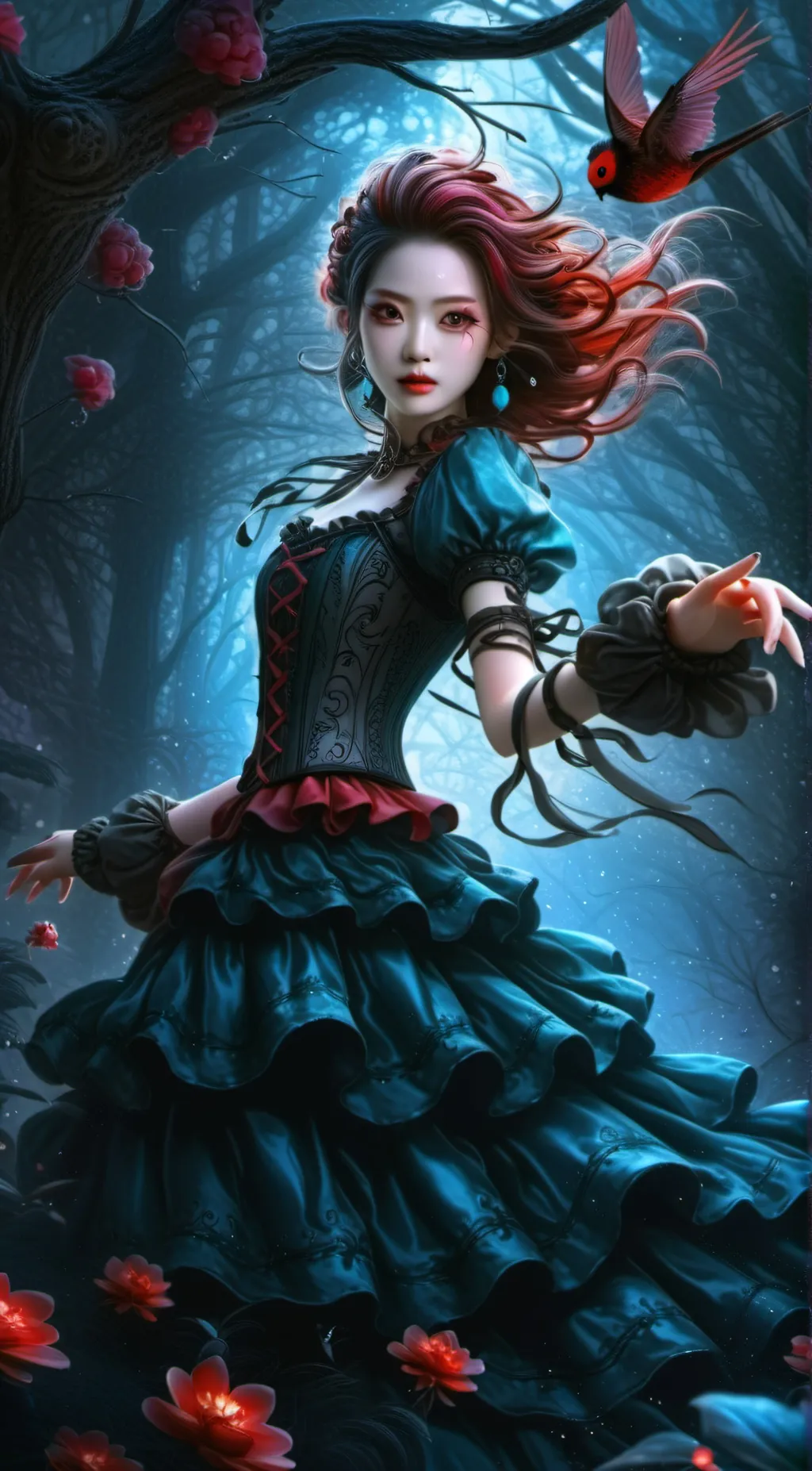 ai character: Chelsea  background