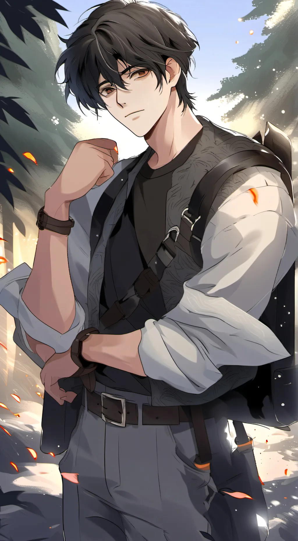 ai character: Liam background