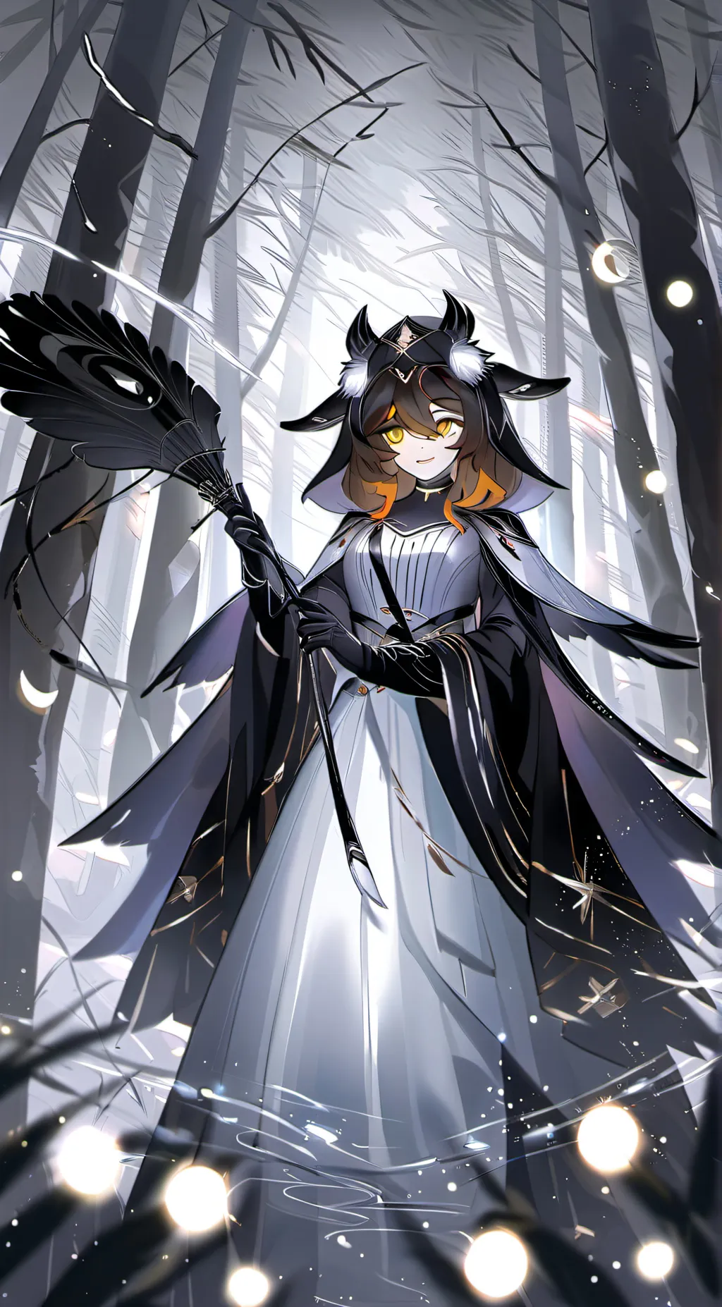 ai character: Crystal Killer AU background