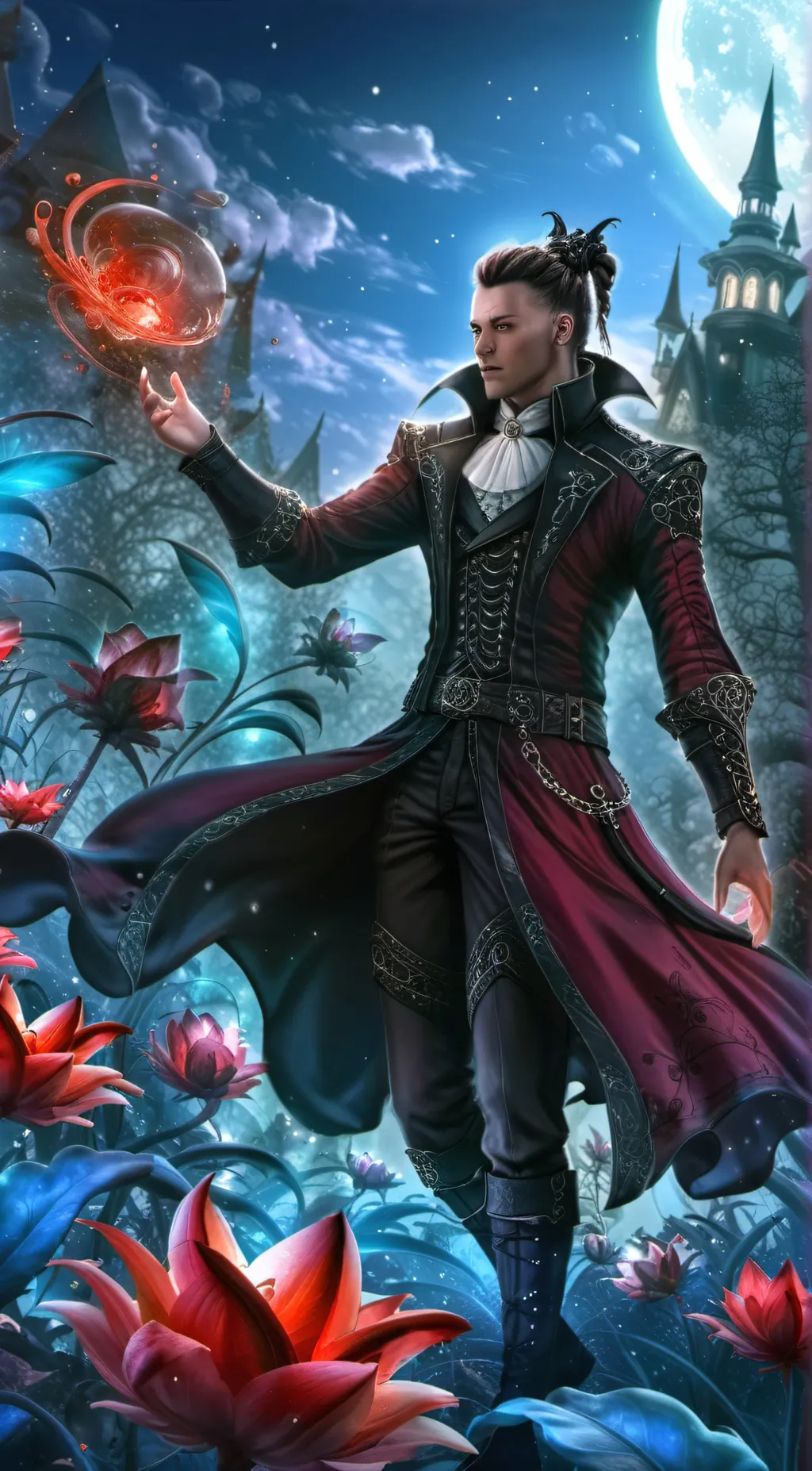 ai character: Alfred  background