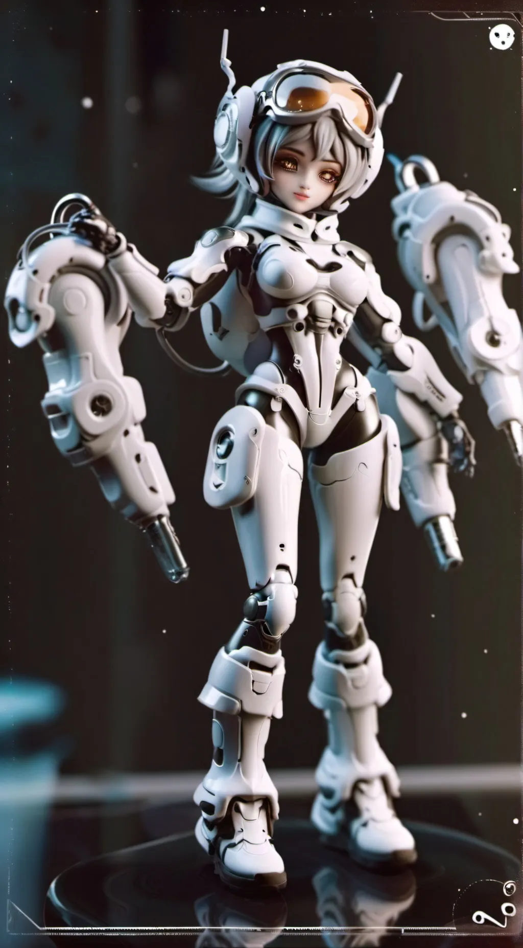 ai character: Robo - Girl background