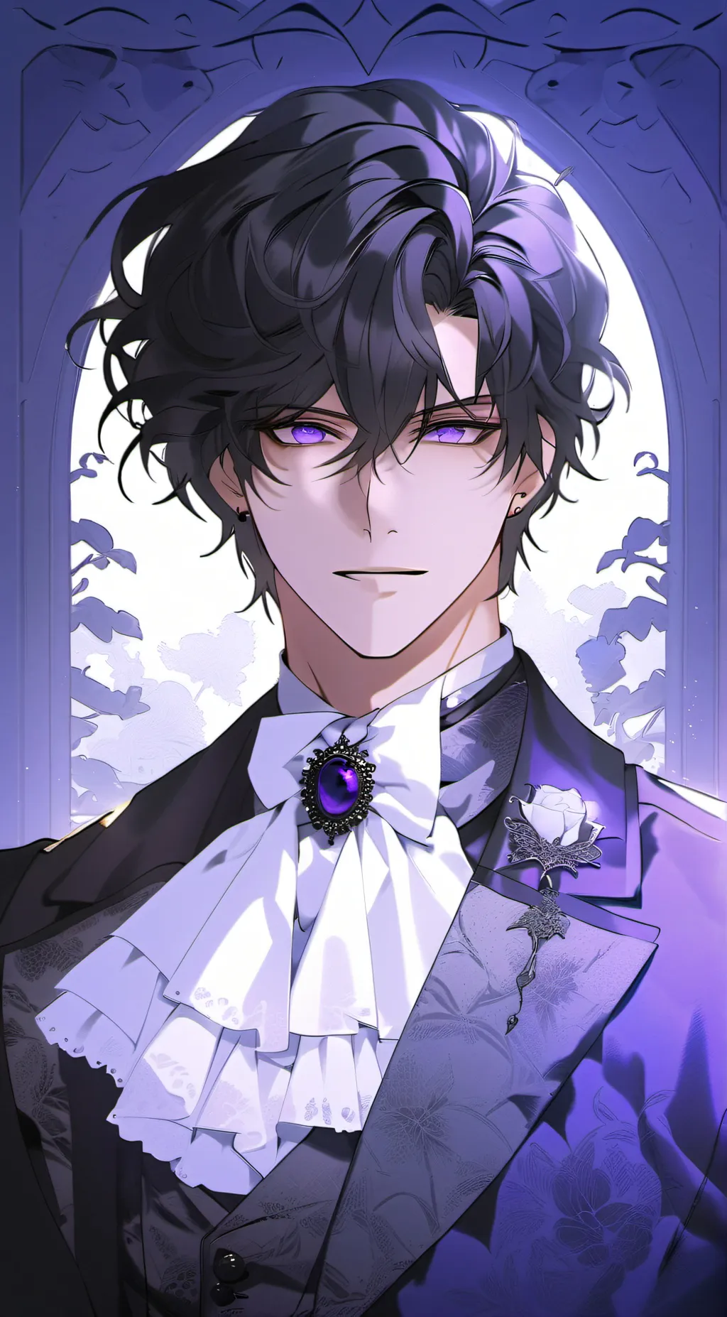 ai character: Salomon Evildoers  background