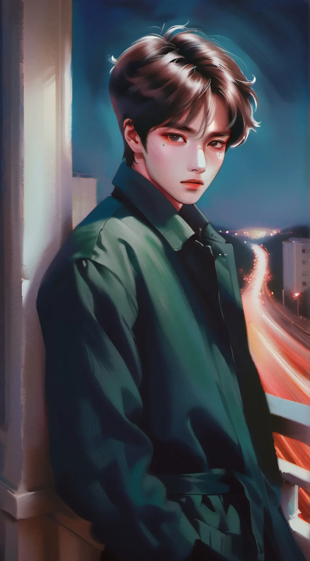 ai character: David Garcia background