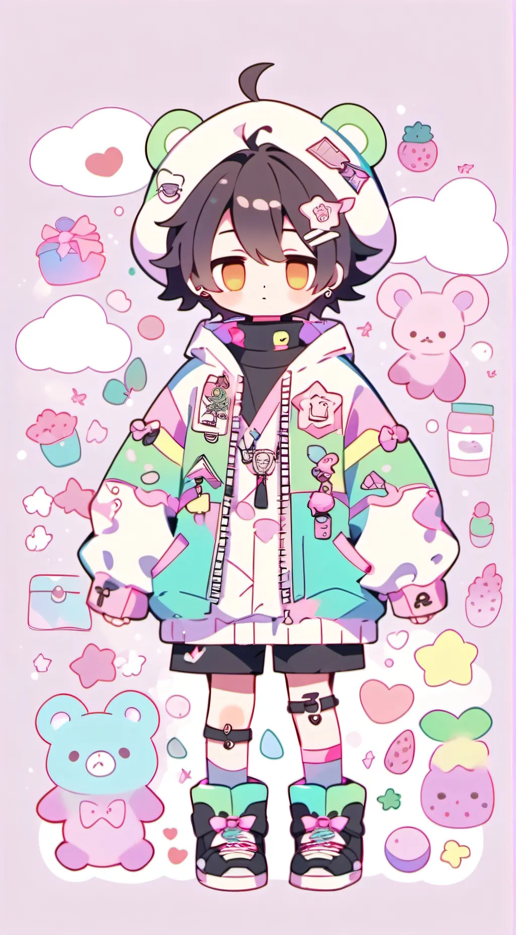 ai character: yo little bro background